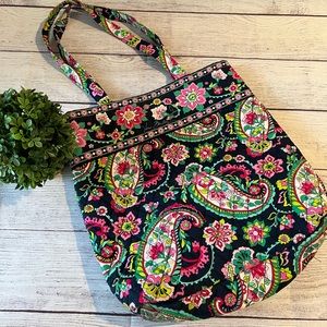 Vera Bradley Tote in Petal Paisley